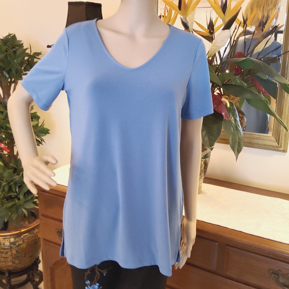 Susan Graver Modern Essentials  Liquid Knit Tunic